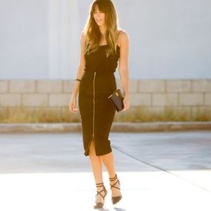 Ted Baker Black Midi Skirt